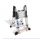 Thang nhôm rút đôi chữ A Hakawa HK-256 - Hàng chính hãng