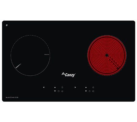 Bếp đôi hồng ngoại điện từ Canzy CZ 400-2EGB - Hàng chính hãng