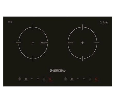 Bếp đôi hồng ngoại - điện từ Korea King KIC-4500RH - Hàng chính hãng