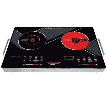 Bếp đôi hồng ngoại và từ Watashi WA-201 - Hàng chính hãng