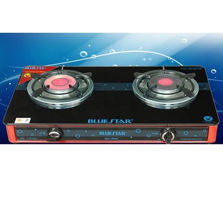Bếp gas đôi hồng ngoại Bluestar NG-718C Slim - Hàng chính hãng