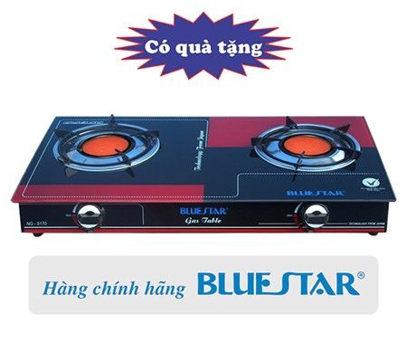 Bếp gas hồng ngoại BlueStar NG-5170C - Đầu đốt Ceramic hồng ngoại cao cấp - Hàng chính hãng