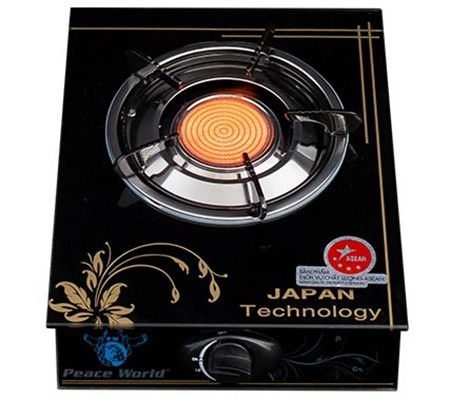 Bếp gas đơn hồng ngoại Peace World PW-017HN - Hàng chính hãng