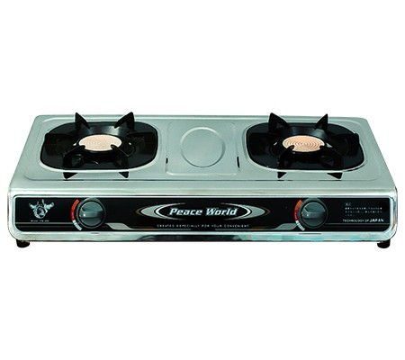 Bếp gas hồng ngoại inox cao cấp Peace World PW-035HN - Hàng chính hãng