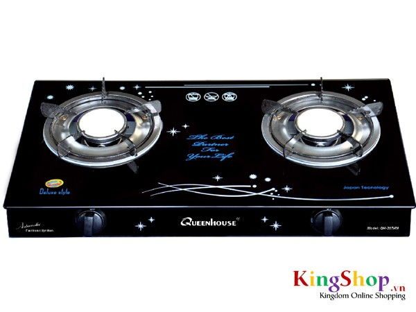 Bếp gas hồng ngoại QueenHouse QH-207HN - Hàng chính hãng