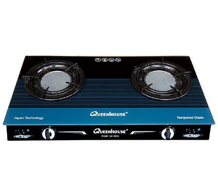 Bếp gas hồng ngoại Queenhouse QH-6204 - Đầu đốt hồng ngoại - Hàng chính hãng