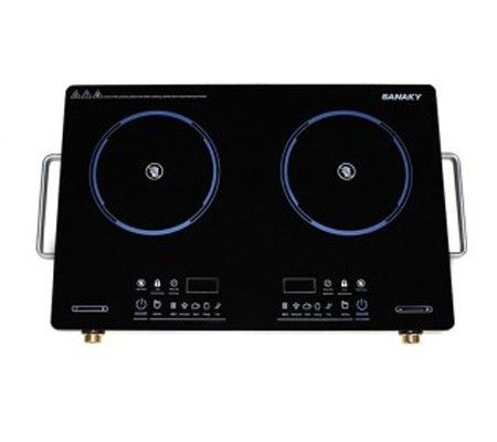 Bếp đôi hồng ngoại Sanaky AT-203HGNW - Hàng chính hãng