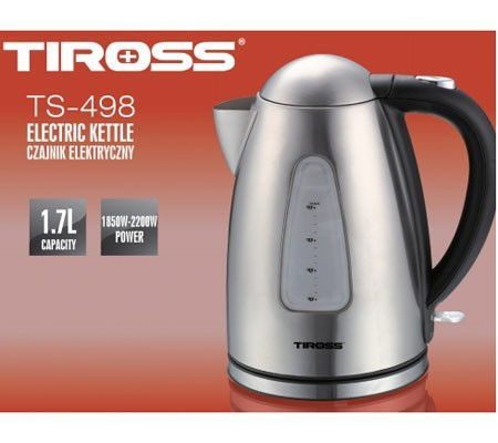 Bình đun siêu tốc vỏ inox Tiross TS498 - Dung tích 1.7L - Hàng chính hãng