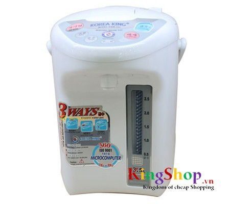 Bình thủy điện Korea King KBM-35C  - Thương hiệu Hàn Quốc - Hàng chính hãng