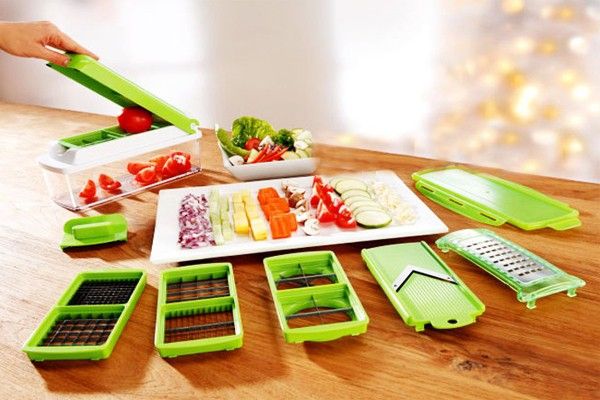 Bộ cắt gọt rau củ quả Nicer Dicer Plus - Hàng chính hãng