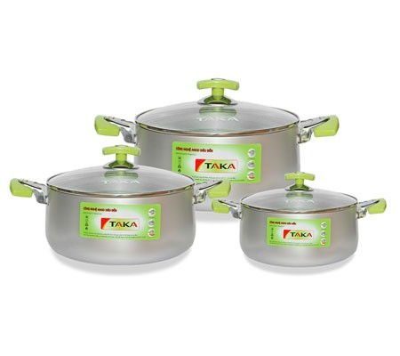 Bộ nồi Anod Taka TK-NA03A - Hàng chính hãng
