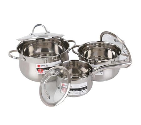 Bộ nồi inox 5 đáy Elmich Ibiza EL0124 - Hàng chính hãng