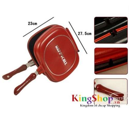 Chảo chống dính hai mặt Happy Call D-28 cm - Thương hiệu Hàn Quốc - Hàng chính hãng