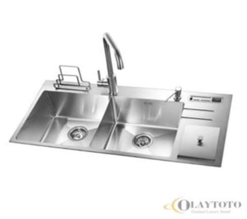 Chậu rửa bát inox Olaytoto CR-02 - Hàng chính hãng