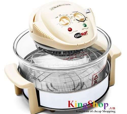 Lò nướng thủy tinh Bigsun BO-12CGH - Thương hiệu Việt - Hàng chính hãng