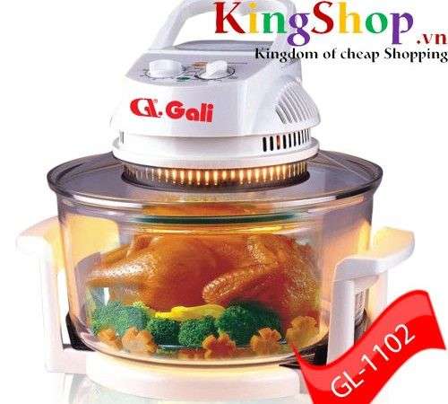Lò nướng thủy tinh GL-1102 Thương hiệu Việt - Hàng chính hãng