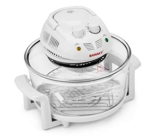 Lò nướng thủy tinh Sanaky VH 148T - Dung tích 14L - Hàng chính hãng