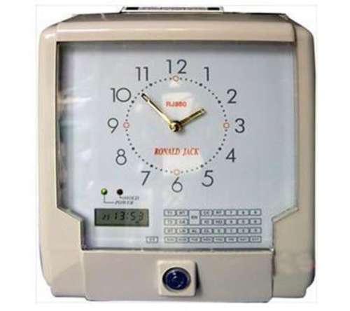 Máy chấm công thẻ giấy Ronald Jack RJ-880 - Hàng chính hãng