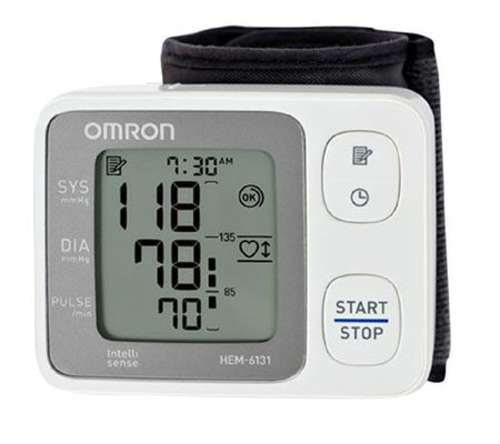 Máy đo huyết áp cổ tay Omron HEM 6131 - Hàng chính hãng