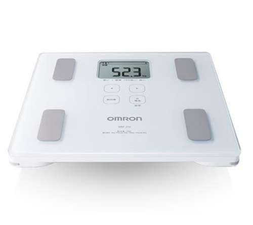 Máy đo lượng mỡ cơ thể Omron HBF-214 - Hàng chính hãng