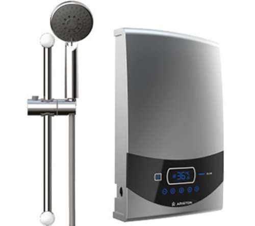 Máy tắm nước nóng lạnh Ariston AURES LUXURY SQUARE ST45PE-VN - Hàng chính hãng