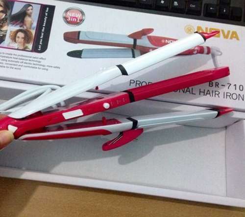 Máy tạo kiểu tóc đa năng 3 trong 1 Nova BR-710 - Hàng chính hãng