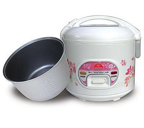 Nồi cơm điện nắp gài Kim Cương 1.5LG - 1.5 lít thương hiệu Việt - Hàng chính hãng