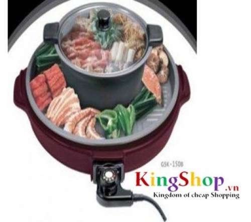 Bếp lẩu nướng Homemax HMNL-GSK-150B - Thương hiệu Mã Lai - Hàng chính hãng