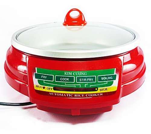 Nồi lẩu điện Kim Cương KC-35 - Công suất 1300W - Hàng chính hãng