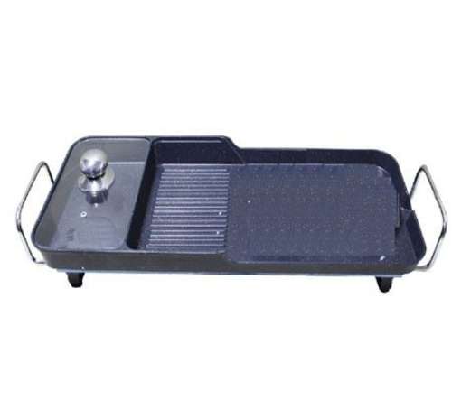 Vỉ nướng điện 3 ngăn Holtashi HT-M2865 - Hàng chính hãng