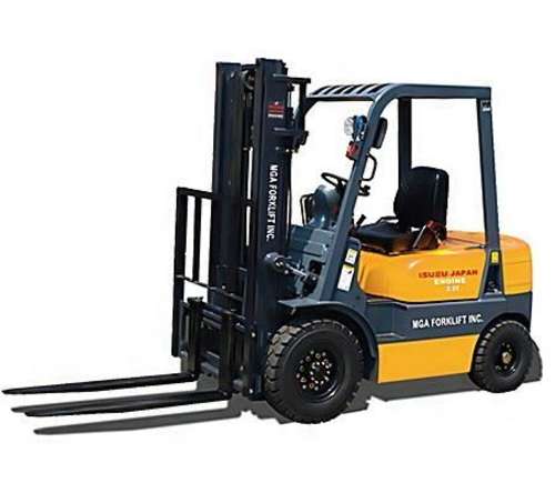 Xe Nâng MGA FORKLIFT 2.5T Động Cơ Nhật Bản - Hàng chính hãng
